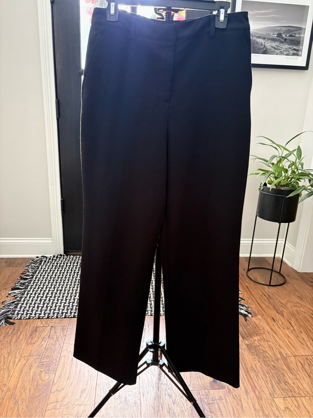 Joie Women's Black Straight-Leg Dress Pants